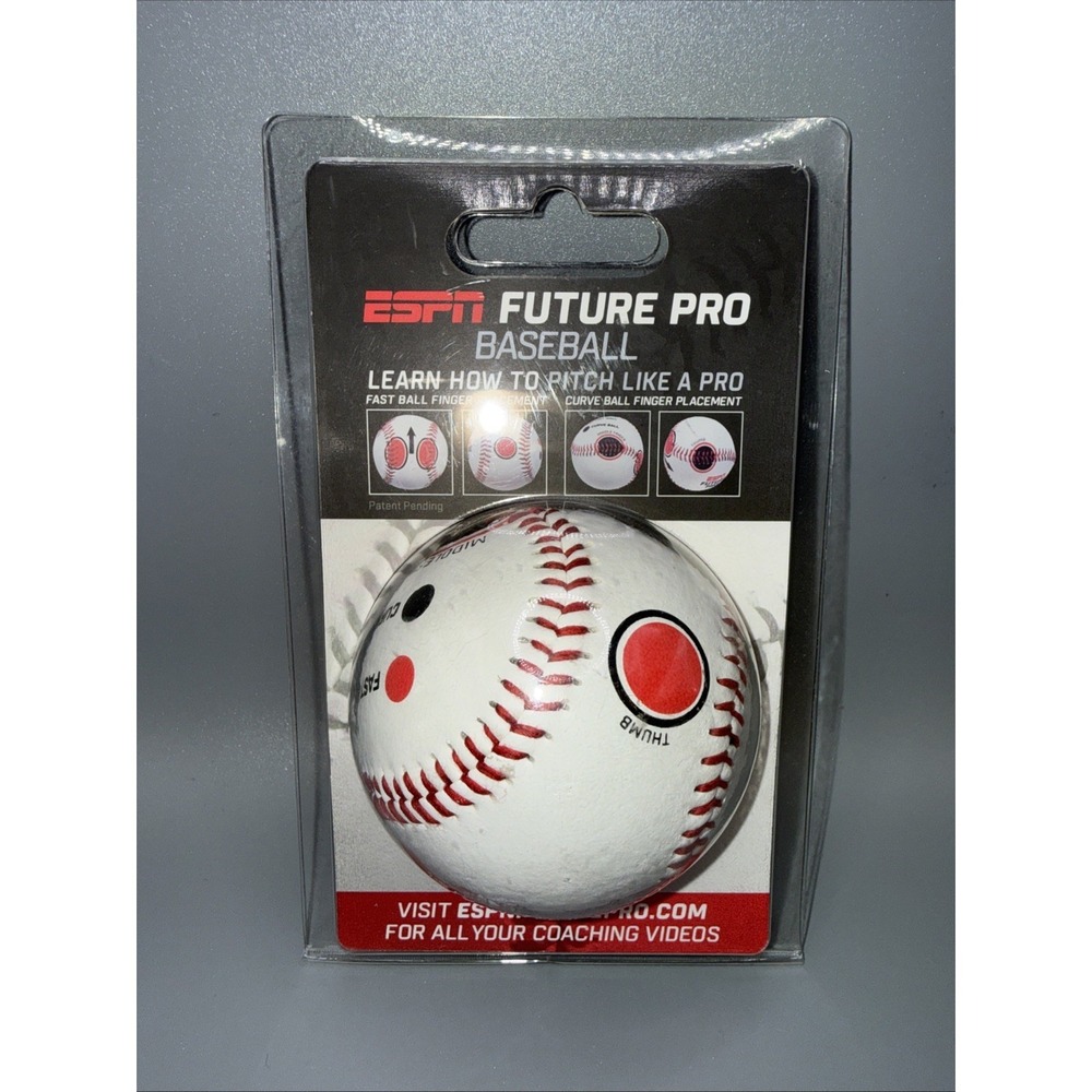 BASEBALL ESPN 2018 "FUTURE PRO" BASEBALL / PITCH LIKE A PRO BRAND NEW IN PACKAGE